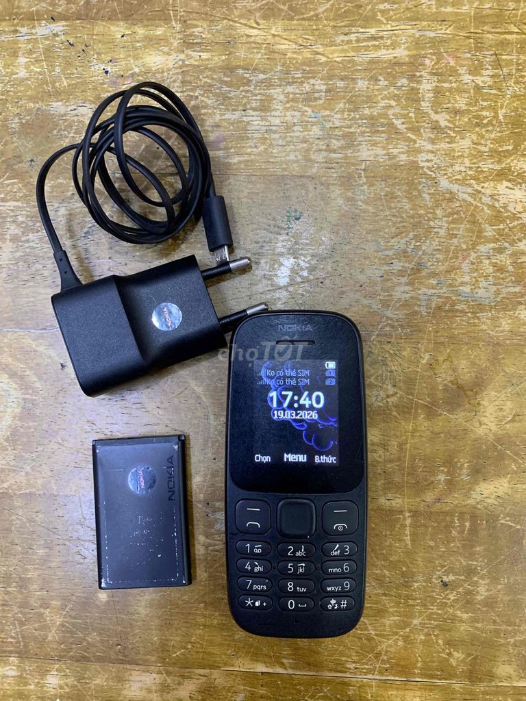 Nokia 105 bán 5Ok. Mua bán Điện thoại tại Quận Tân Bình Tp Hồ Chí Minh được đăng bởi Tonguyen hình 1