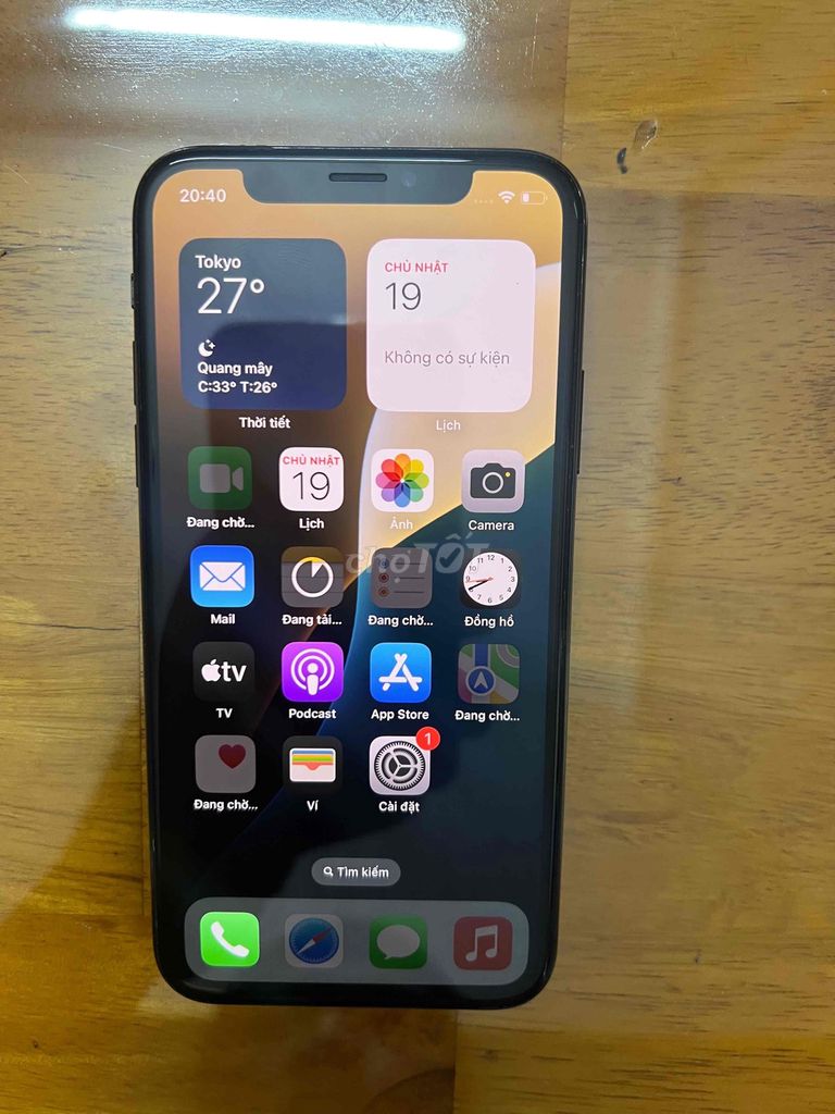 iPhone XS 64GB Đen 98%. Mua bán Điện thoại tại Thành phố Thủ Dầu Một Bình Dương được đăng bởi Nguyễn Hùng hình 1