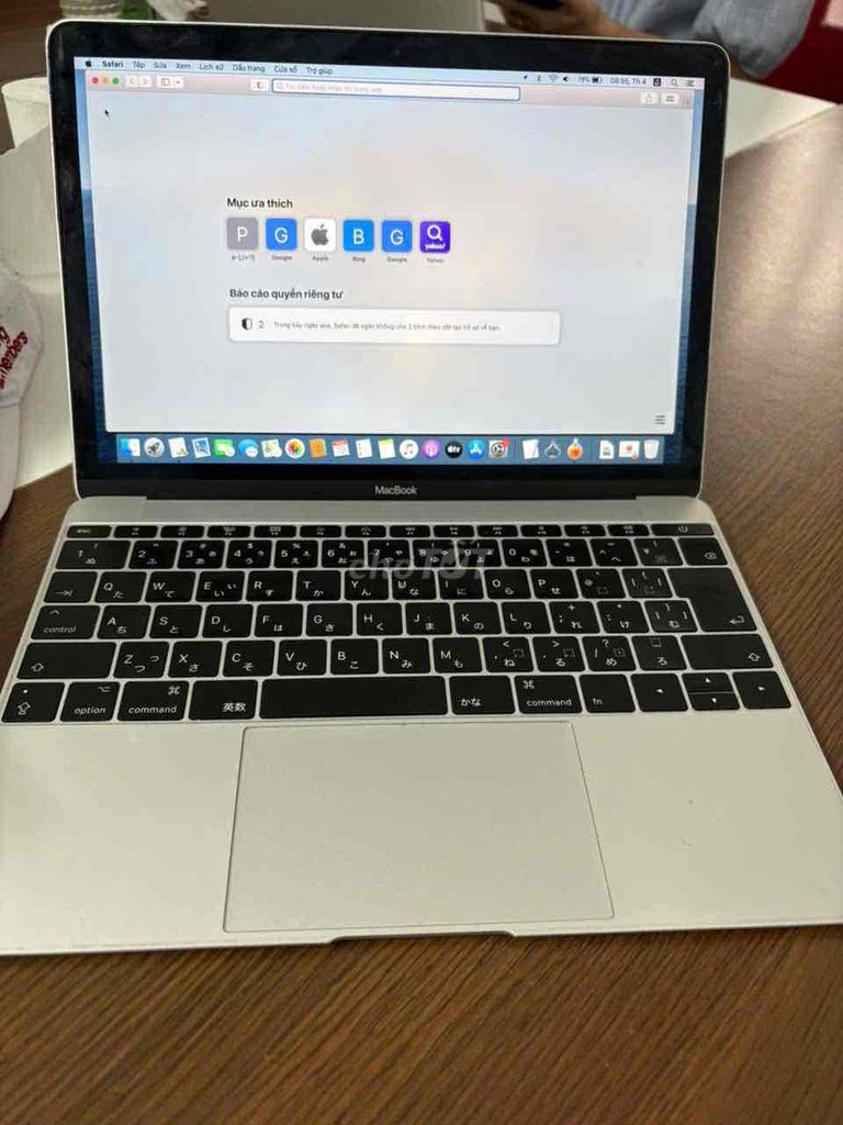 Apple MacBook Retina 2017 Vàng m3 8GB. Mua bán Laptop tại Quận Hai Bà Trưng Hà Nội được đăng bởi Duyanh123 hình 1