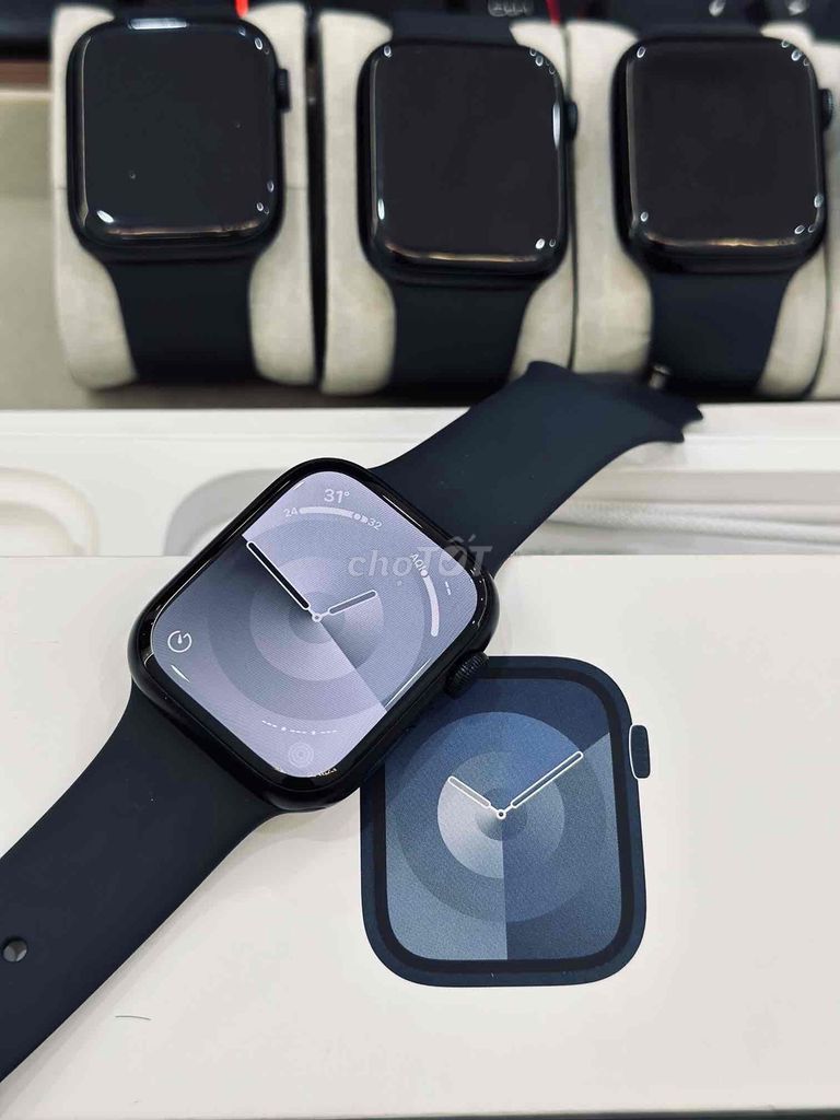 Apple Watch S9 45MM ĐEN FULLBOX ZIN KENG VN BH DÀI