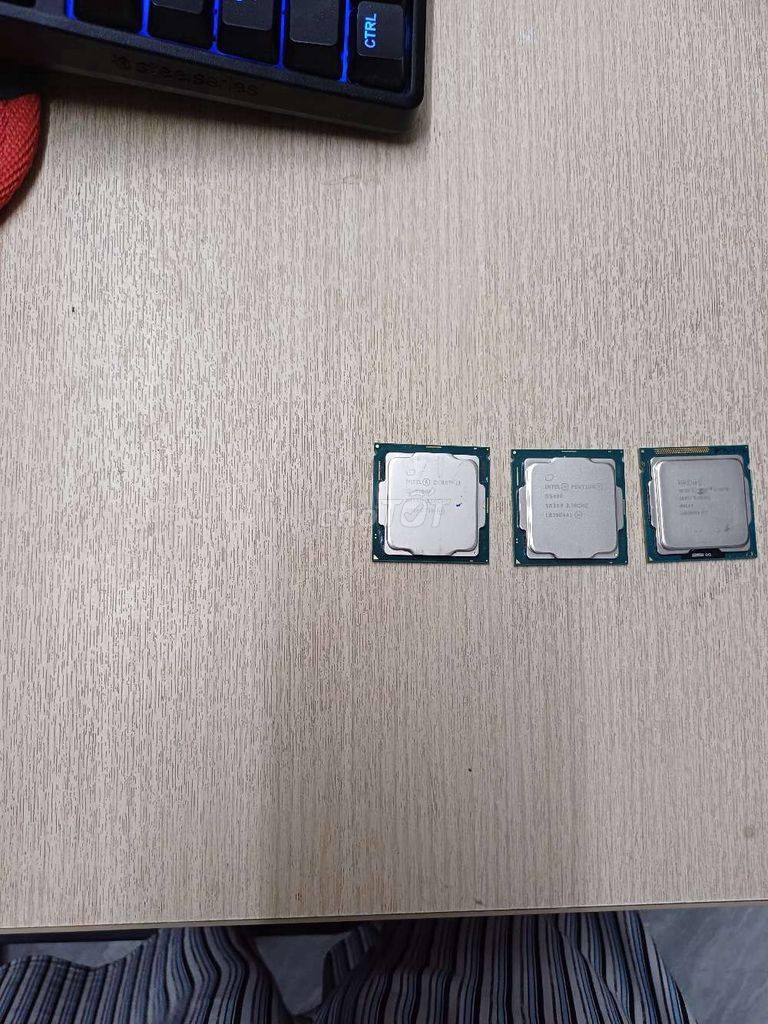 Combo CPU i3 9100f + i5 3570 + G5400 Zin mới đẹp