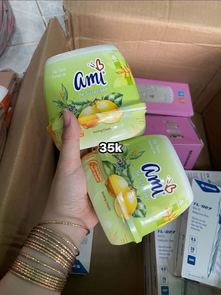 Sáp thơm Ami hương chanh. Mua bán Nội thất, đồ gia dụng khác tại Thành phố Châu Đốc An Giang được đăng bởi sky hình 1