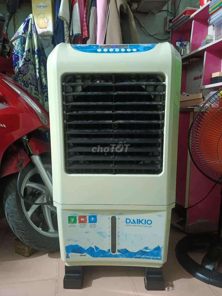 Quạt hơi nước Daikio Trắng kem. Mua bán Quạt tại Huyện Củ Chi Tp Hồ Chí Minh được đăng bởi QUY NAM Có Ship hình 1