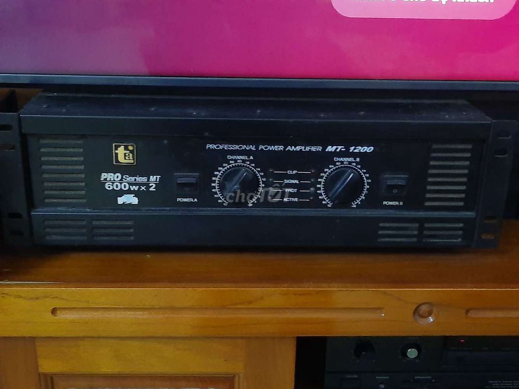 Cục đẩy công suất PRO Series MT-1200 Đen. Mua bán Tivi, Âm thanh tại Quận Hải An Hải Phòng được đăng bởi minh tuan hình 1