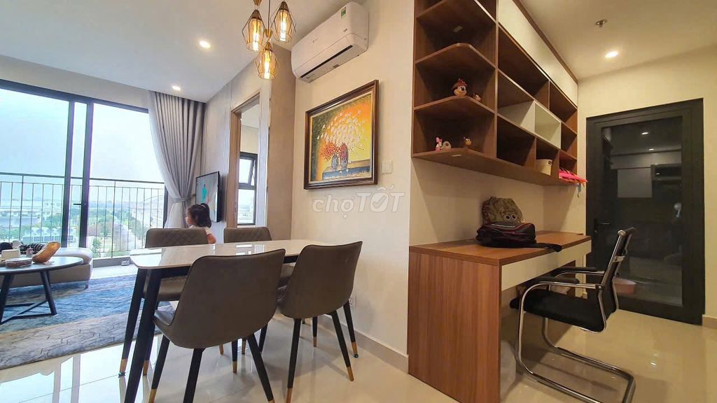 Аренда 2-комнатной квартиры в Vinhomes Ocean Park, полный комплект мебели, 8.5 млн