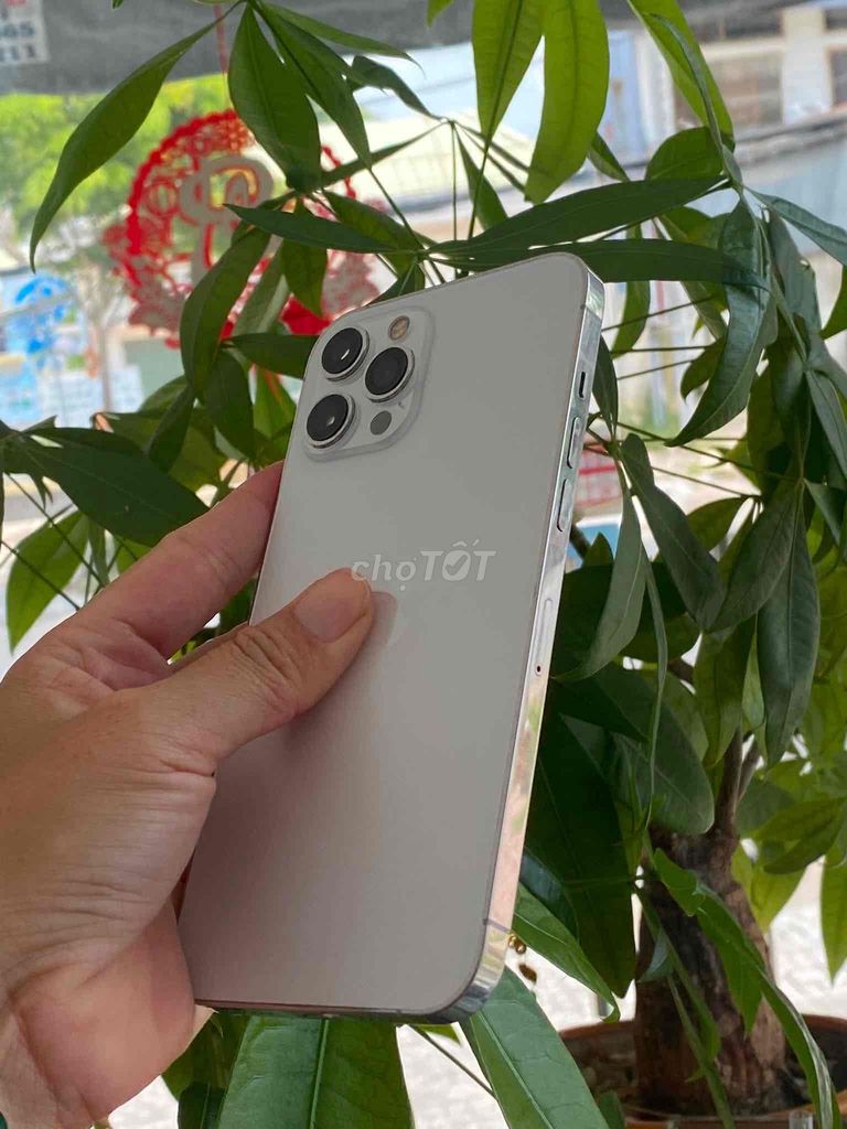 iPhone 12 Pro Max 256GB Trắng đã thay camera. Mua bán Điện thoại tại Huyện Long Điền Bà Rịa - Vũng Tàu được đăng bởi Iphone Hiền Nguyễn7979  hình 1