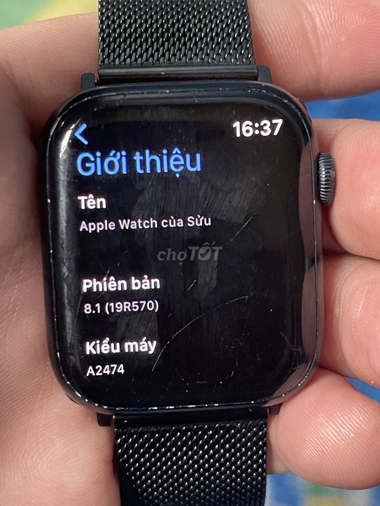 Apple Watch Series 7 45mm Đen. Mua bán Thiết bị đeo thông minh tại Huyện Củ Chi Tp Hồ Chí Minh được đăng bởi Sửu hình 1