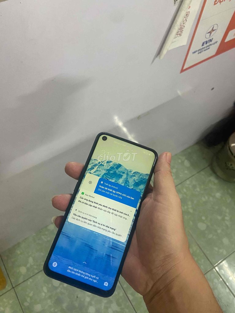 Oppo A92 8GB 128GB Đen. Mua bán Điện thoại tại Thành phố Biên Hòa Đồng Nai được đăng bởi Huỳnh lợi Tân Hiệp  hình 1