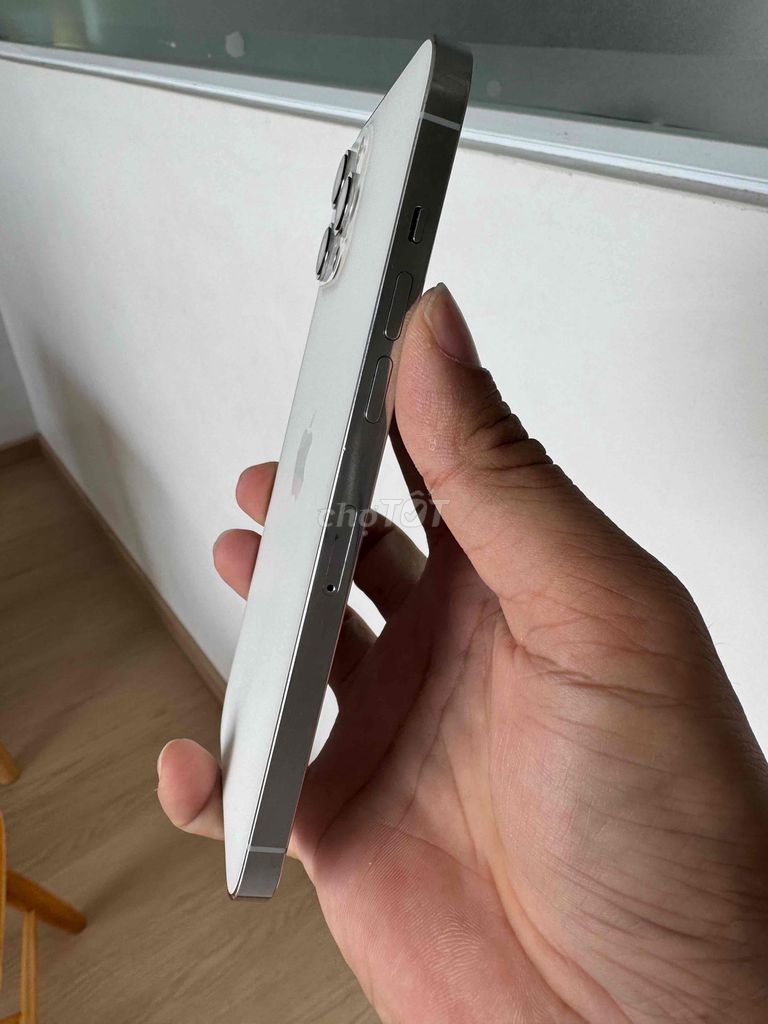 Apple iPhone 12 Pro Max 128GB Trắng 98.5% zin all. Mua bán Điện thoại tại Quận Ninh Kiều Cần Thơ được đăng bởi Khải mobile hình 1