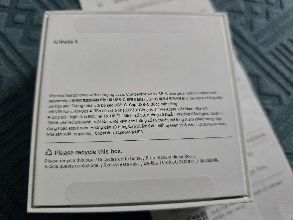 Airpods 4 hàng Vn new 100% fullbox + bill