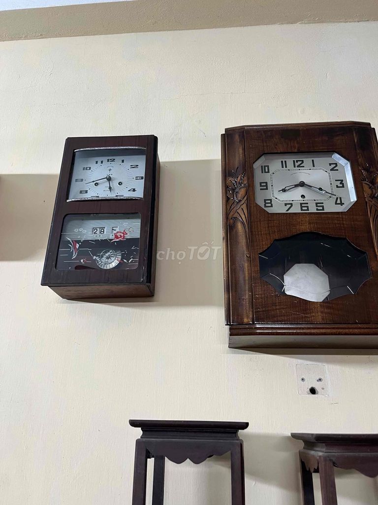 Đồng hồ treo tường Gỗ Nâu. Mua bán Nội thất, đồ gia dụng khác tại Huyện Tiền Hải Thái Bình được đăng bởi si hai hình 1