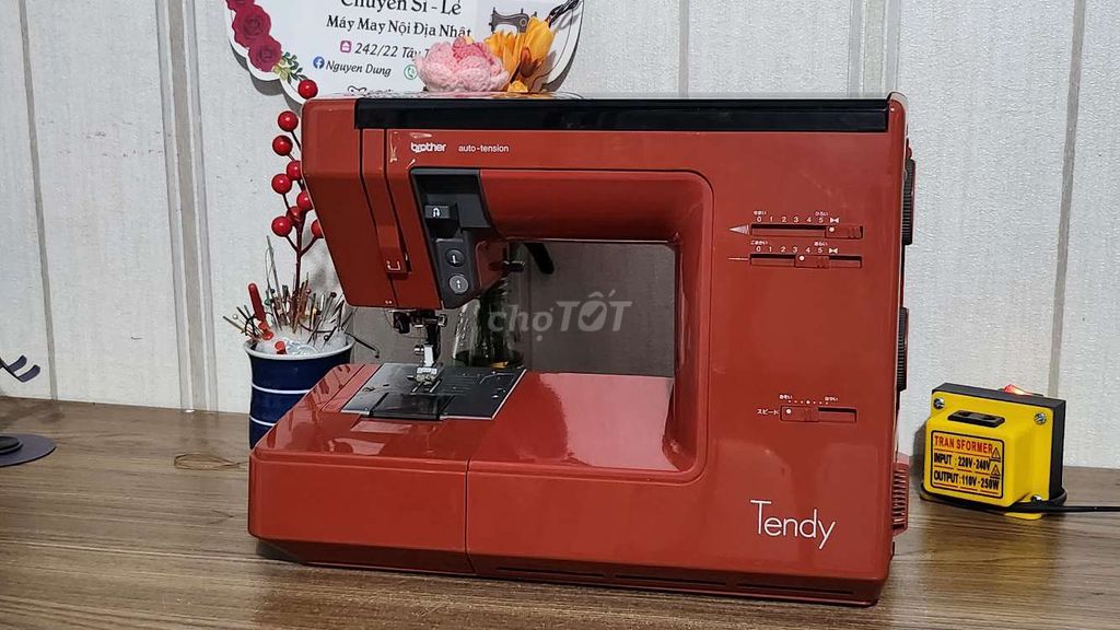 Máy may nội địa Nhật Brother Tendy mới 90%.Bh 1năm. Mua bán Đồ chuyên dụng, Giống nuôi trồng tại Quận Tân Phú Tp Hồ Chí Minh được đăng bởi Máy may Nguyễn Dung  hình 3