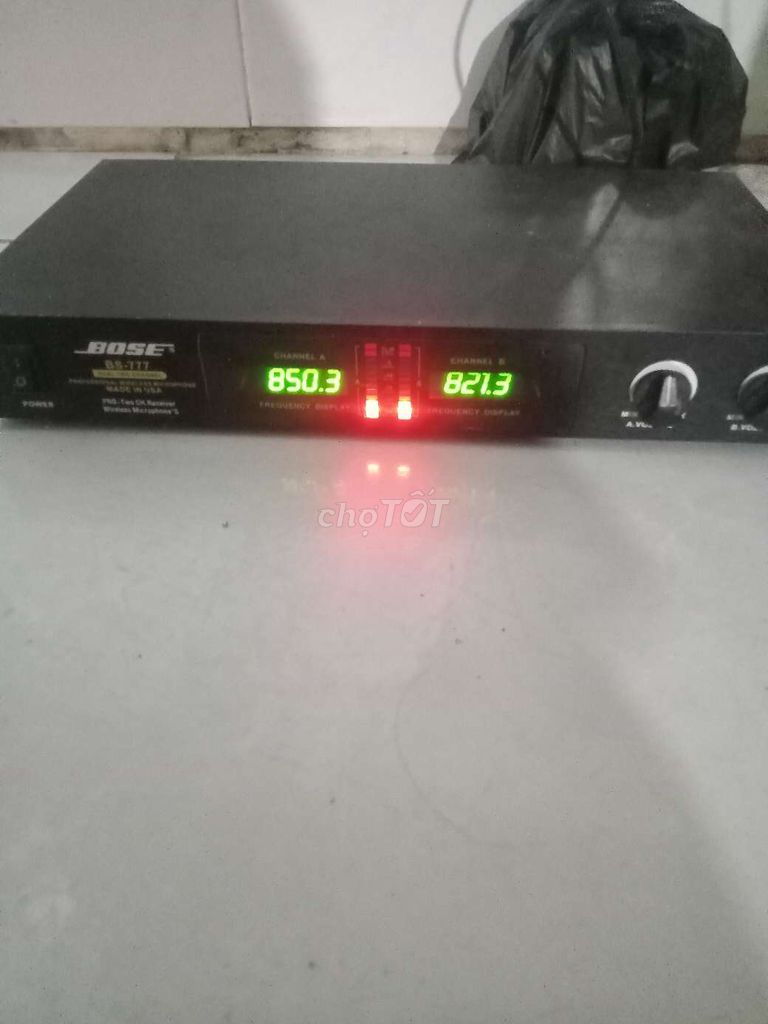 Đầu thu micro Bose BS-777 Đen USA. Mua bán Tivi, Âm thanh tại Quận 12 Tp Hồ Chí Minh được đăng bởi Dương Vũ Chí Tùng hình 1