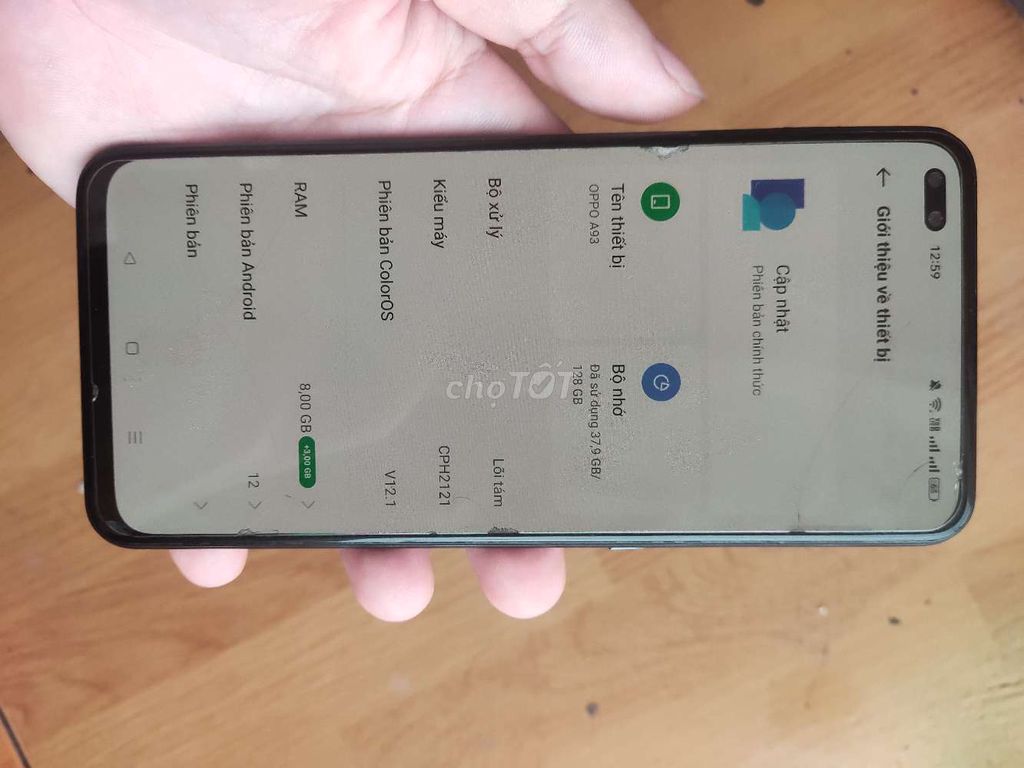 OPPO A93 8/128GB . Mua bán Điện thoại tại Quận Bắc Từ Liêm Hà Nội được đăng bởi Vương Nguyễn hình 1