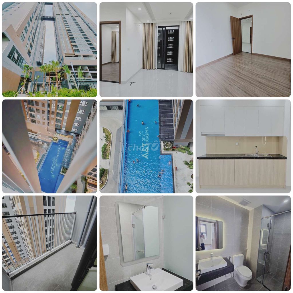 CHUYÊN CHO THUÊ CĂN HỘ A&T SKY GARDEN 1PN-3PN ĐẦY ĐỦ CĂN VIEW TẦNG