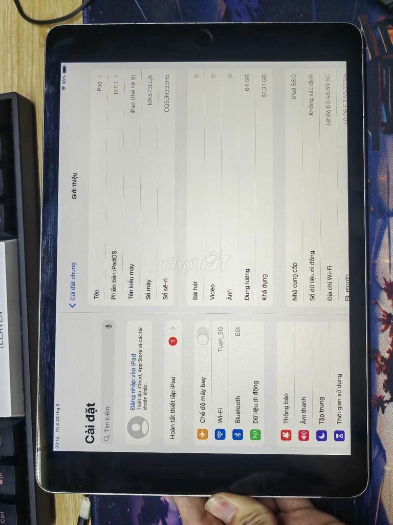 Ipad gen 9