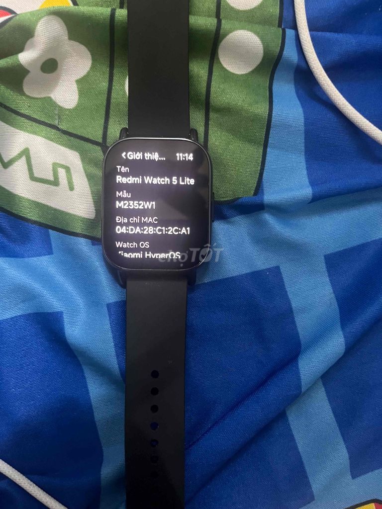 Xiaomi Redmi Watch 5 Lite Đen(Mất Hộp). Mua bán Thiết bị đeo thông minh tại Thành phố Thủ Đức Tp Hồ Chí Minh được đăng bởi Phúc Nhựt hình 1