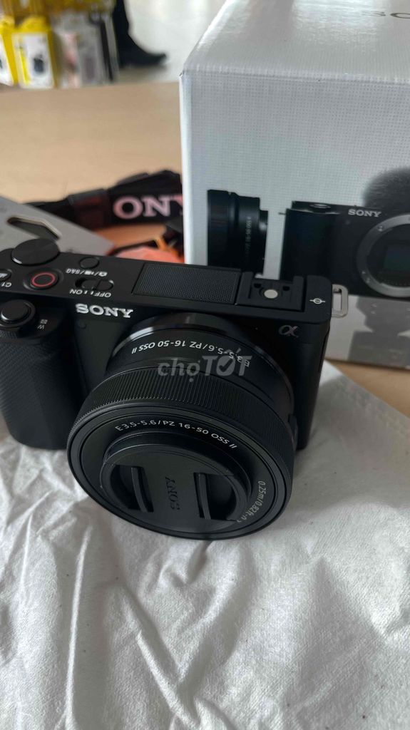 Máy ảnh Sony ZV-E10 Đen Mới. Mua bán Máy ảnh, Máy quay tại Thành phố Bến Tre Bến Tre được đăng bởi Lê Minh Thoại hình 1