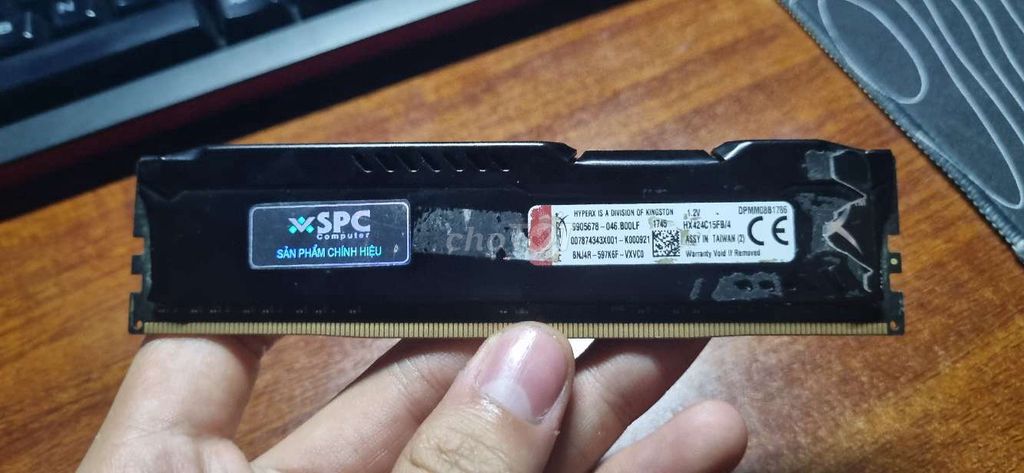 RAM HyperX Fury DDR4 4GB. Mua bán Linh kiện (RAM, Card...) tại Huyện Gia Viễn Ninh Bình được đăng bởi Đạt Phạm hình 1