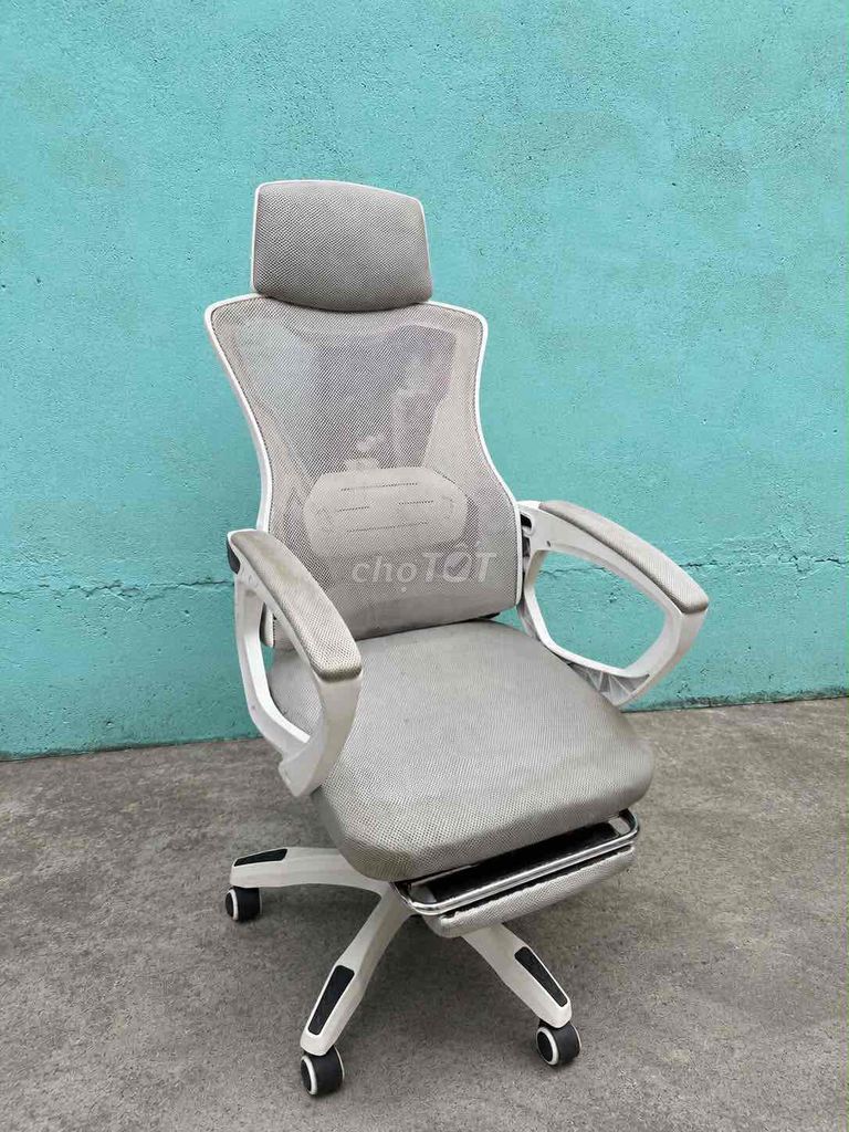 Ghế văn phòng CTH lưới thoáng khí Xám. Mua bán Đồ dùng văn phòng tại Quận Bình Thạnh Tp Hồ Chí Minh được đăng bởi Jade hình 1