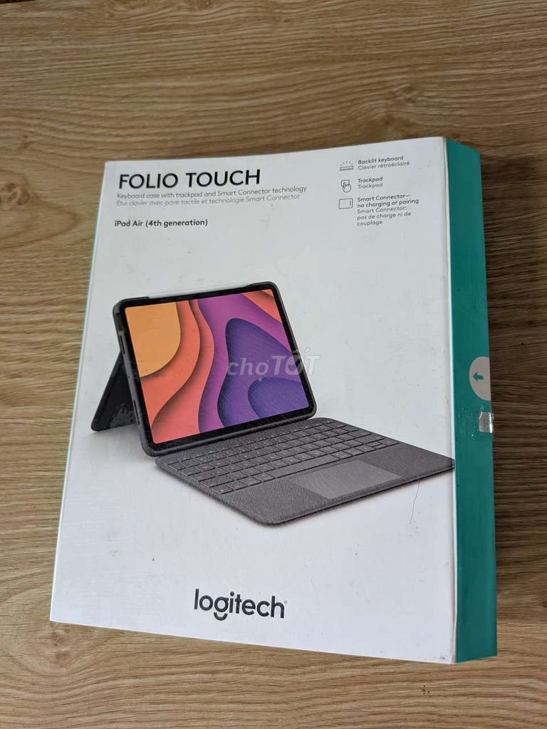 Ốp logitech cho apple ipad Air như Keyboard magic