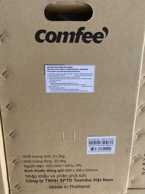 Máy lạnh Comfee 1.5 HP Inverter model: 13VAF mới