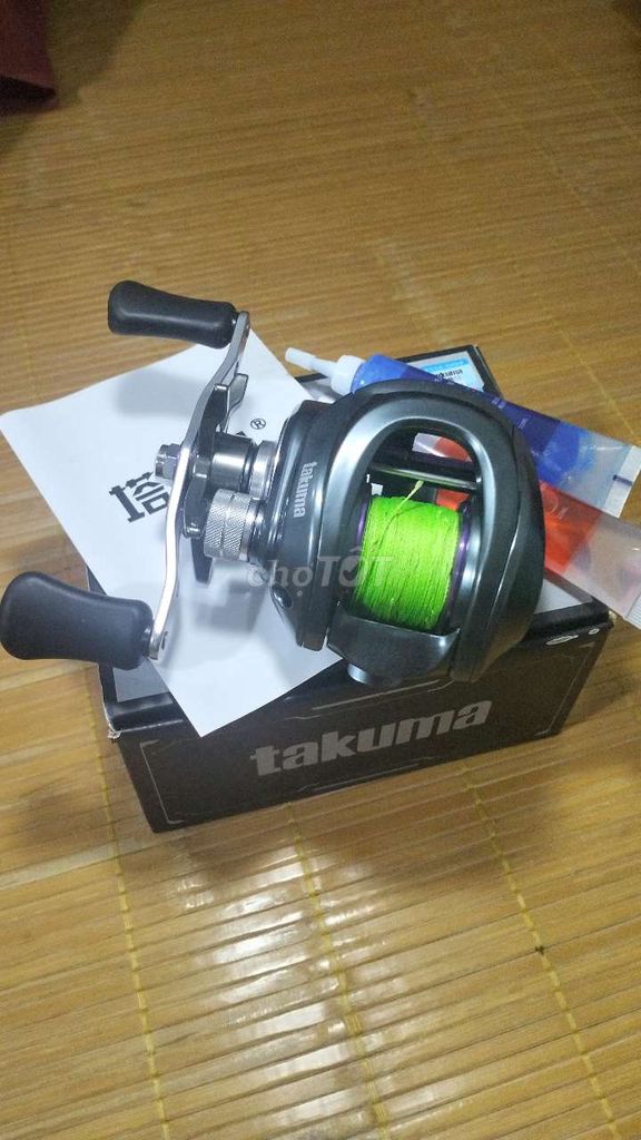 Máy câu cá Takuma Xám Hợp kim. Mua bán Đồ thể thao, Dã ngoại tại Thành phố Vĩnh Yên Vĩnh Phúc được đăng bởi Nguyễn Tùng hình 1