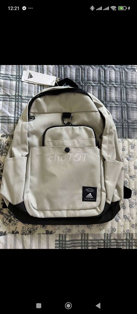 Balo Adidas Vải bền Xám. Mua bán Túi xách tại Huyện Quảng Điền Thừa Thiên Huế được đăng bởi hàng boom lazada hình 1