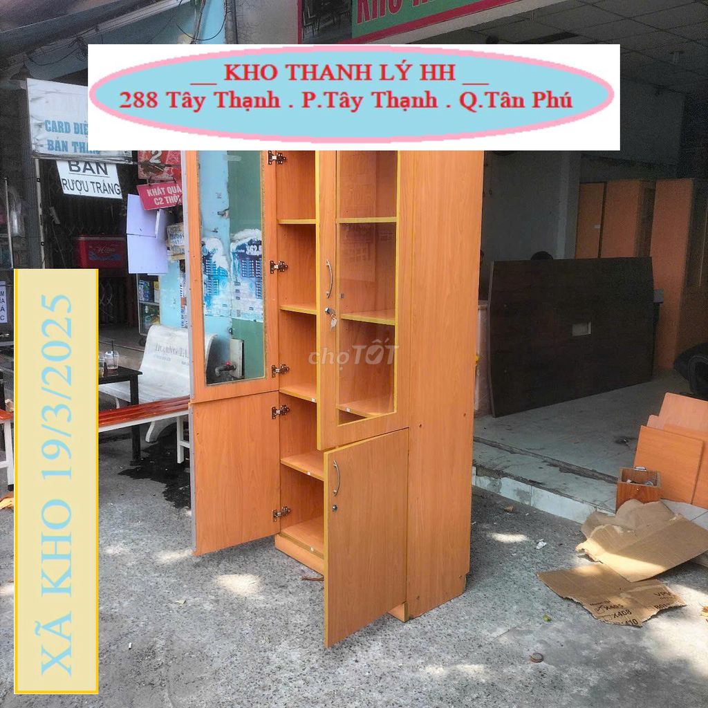 CÒN 3 TỦ ĐỰNG TÀI LIỆU 2M THANH LÝ