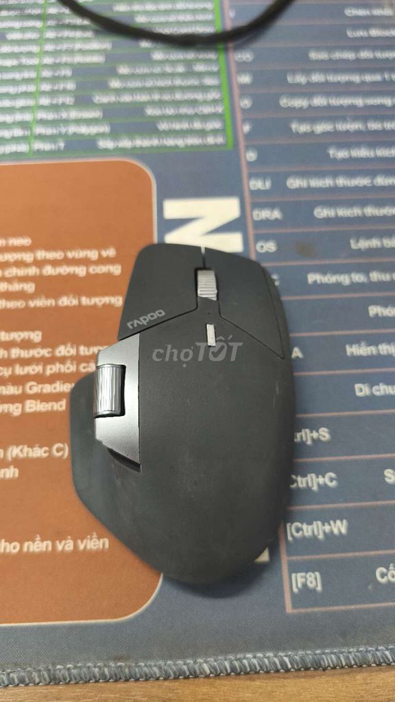 Chuột Rapoo MT760M Đen Đã qua sử dụng. Mua bán Phụ kiện (Màn hình, Chuột...) tại Thành phố Phúc Yên Vĩnh Phúc được đăng bởi Khắc Đông hình 1