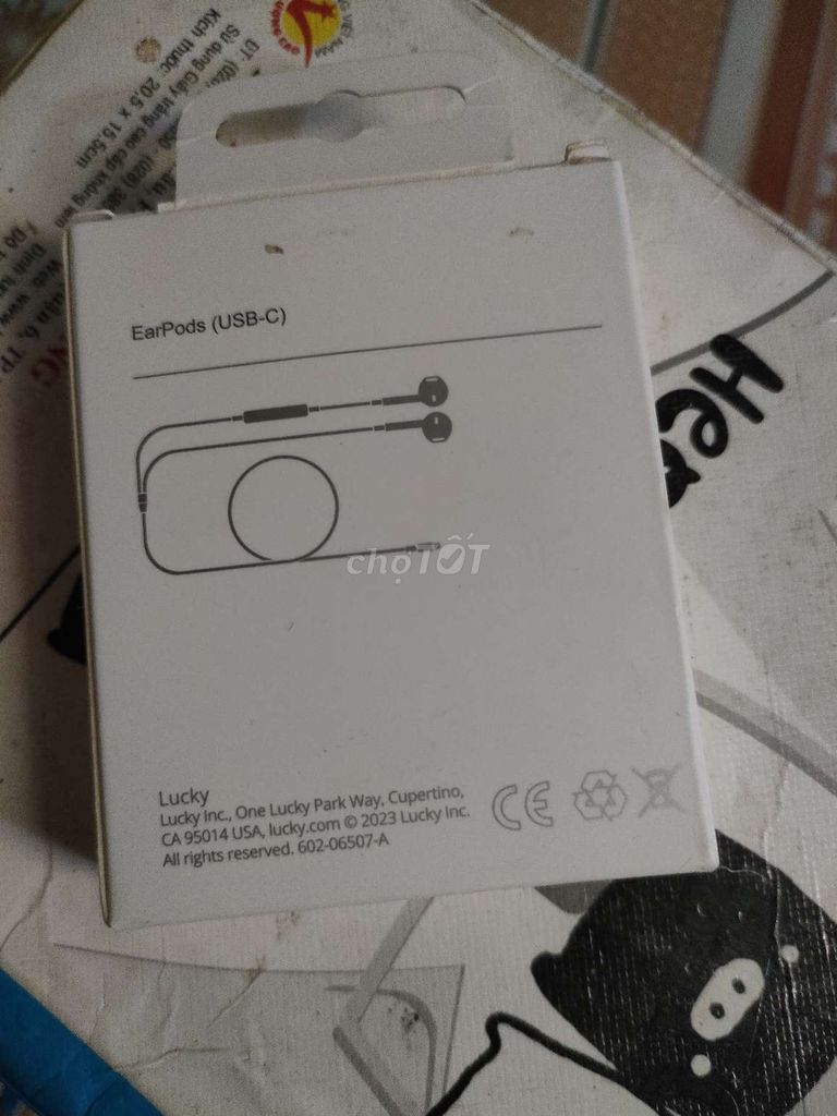 Tai nghe Apple EarPods USB-C Trắng. Mua bán Tivi, Âm thanh tại Huyện Châu Đức Bà Rịa - Vũng Tàu được đăng bởi Kim Vĩnh Phát hình 1