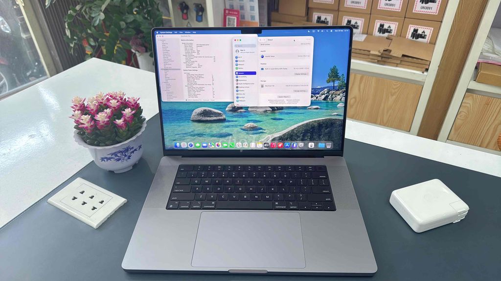 MacBook Pro 16inch M1 Pro/16/512- 16/1Tb- máy đẹp. Mua bán Laptop tại Quận Thanh Khê Đà Nẵng được đăng bởi Tín Phát Apple hình 1