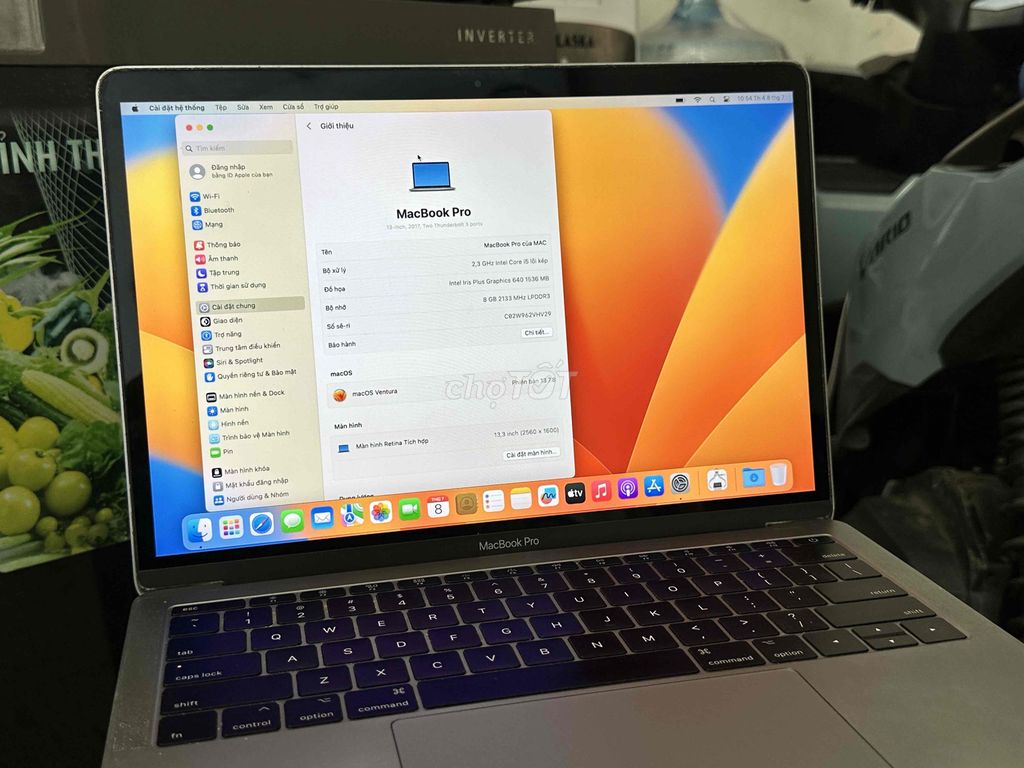 Apple Macbook Pro 2017 i5 13 inch 8GB/256GB SSD. Mua bán Laptop tại Thành phố Vũng Tàu Bà Rịa - Vũng Tàu được đăng bởi Sunny days hình 1