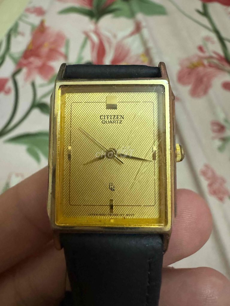 Đồng hồ Citizen Tank mạ vàng Nam. Mua bán Đồng hồ tại Quận 6 Tp Hồ Chí Minh được đăng bởi ToNy Tèo hình 1