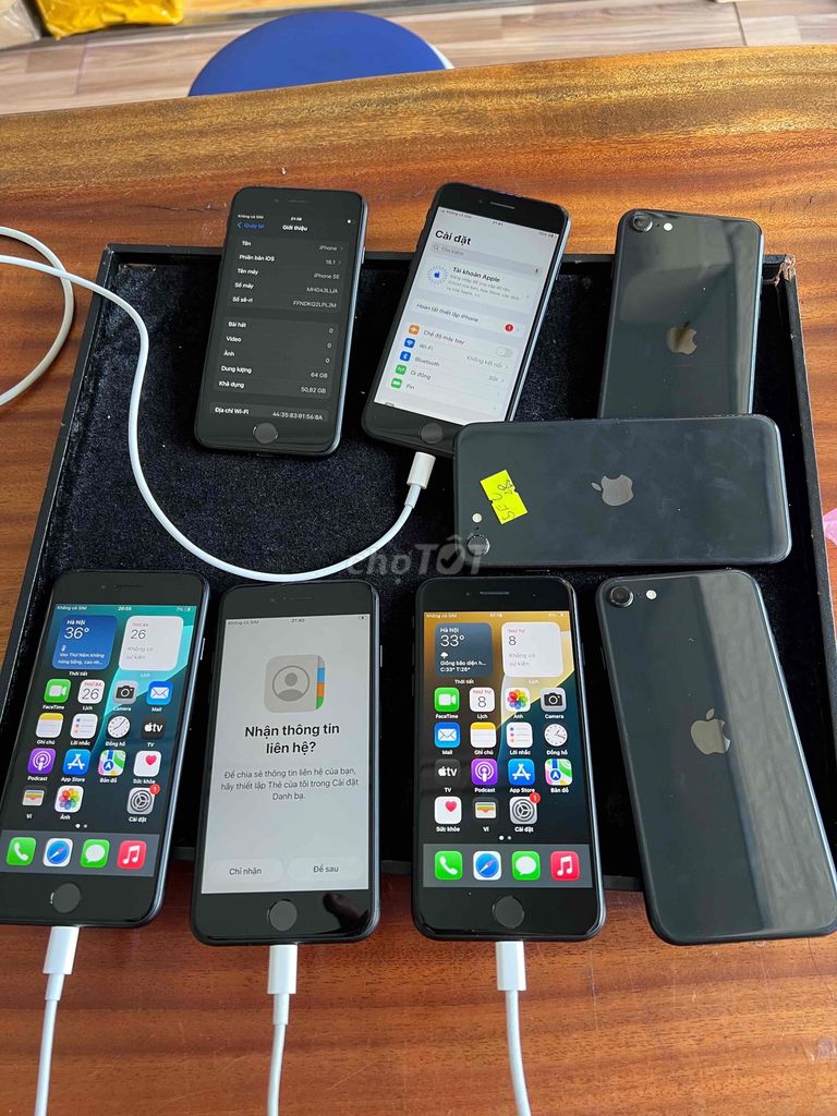 Apple iPhone SE 2020 64GB Đen Mỹ Đẹp 99%. Mua bán Điện thoại tại Thành phố Thủ Dầu Một Bình Dương được đăng bởi ipad gíá sỉ Đào Long hình 1
