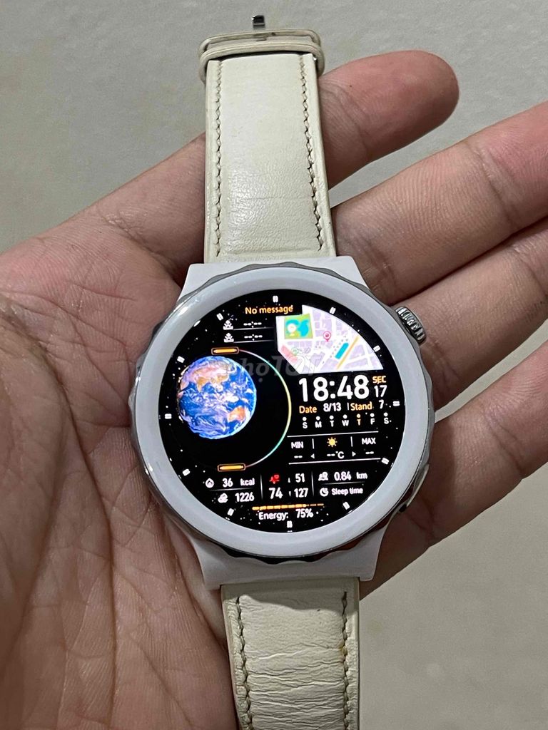 Đồng hồ thông minh Huawei GT 3 Pro Gốm Trắng. Mua bán Thiết bị đeo thông minh tại Quận Nam Từ Liêm Hà Nội được đăng bởi đoàn đình phong hình 1