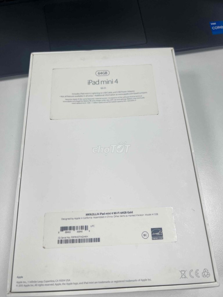 Apple ipad mini 4 64Gb nguyên hộp