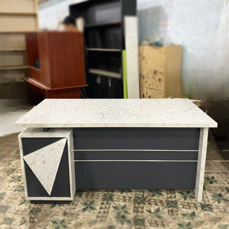 Quầy Lễ Tân Gỗ MDF 1m6 Mới 100%. Mua bán Đồ dùng văn phòng tại Quận Tân Bình Tp Hồ Chí Minh được đăng bởi Tổng Kho Nội Thất Hải Đăng hình 1