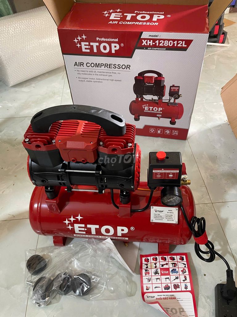 Máy nén khí ETOP XH-128012L. Mua bán Đồ chuyên dụng, Giống nuôi trồng tại Huyện Vĩnh Tường Vĩnh Phúc được đăng bởi Lê Quang Đại hình 1