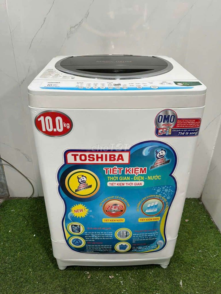 Máy giặt Toshiba 10kg bao sài êm đẹp