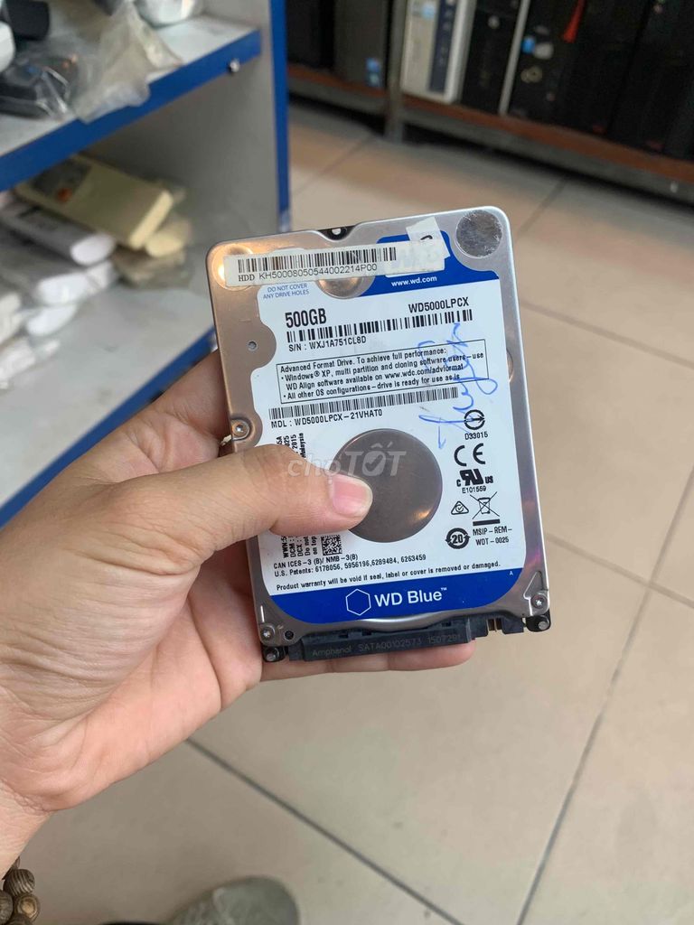 Ổ CỨNG LAPTOP HDD 500GB EM SẴN SL