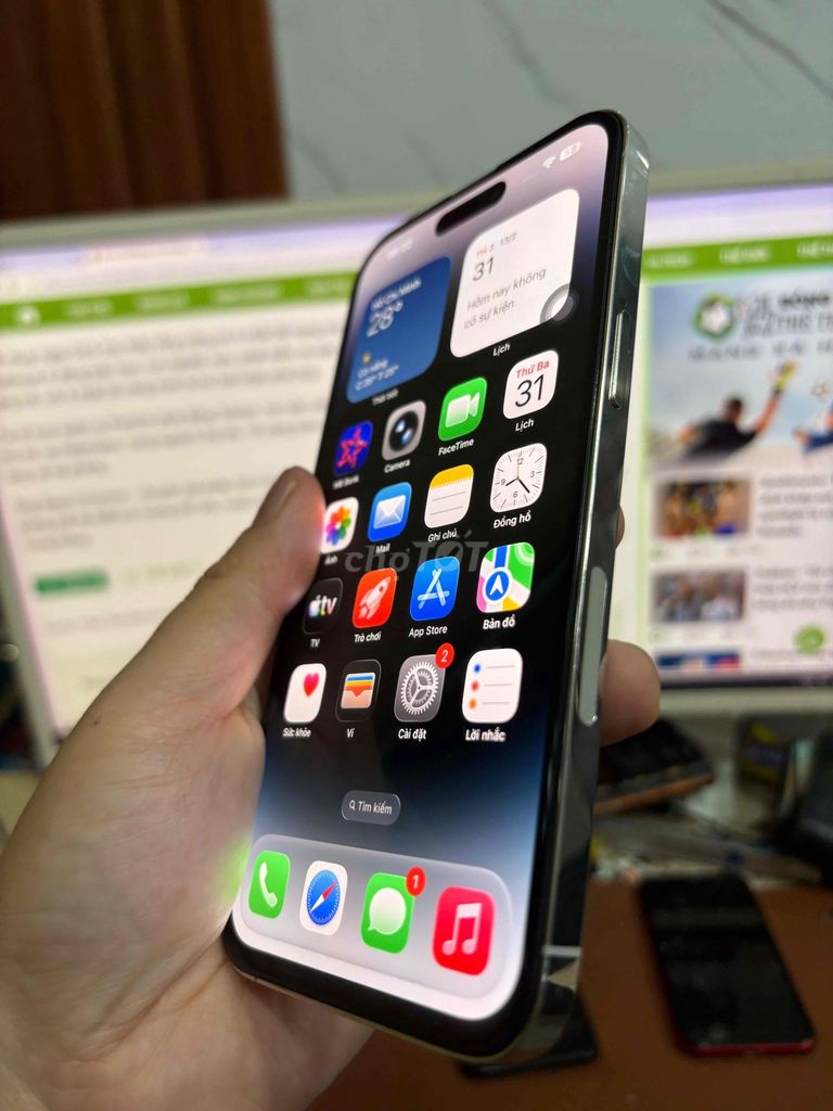 Apple iPhone 14 Pro Max 256GB Trắng 99%. Mua bán Điện thoại tại Quận Lê Chân Hải Phòng được đăng bởi hoang anh hình 1