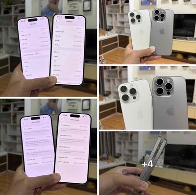 iPhone 15 Pro 256G Trắng FULLBOX APPLE 2027