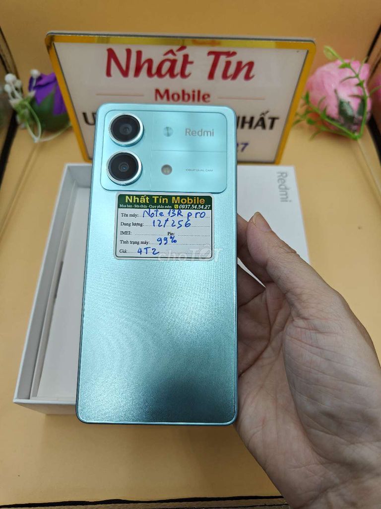 Xiaomi Note 13r Pro 5g ram 12GB/ 256g đẹp 99%,q.tế