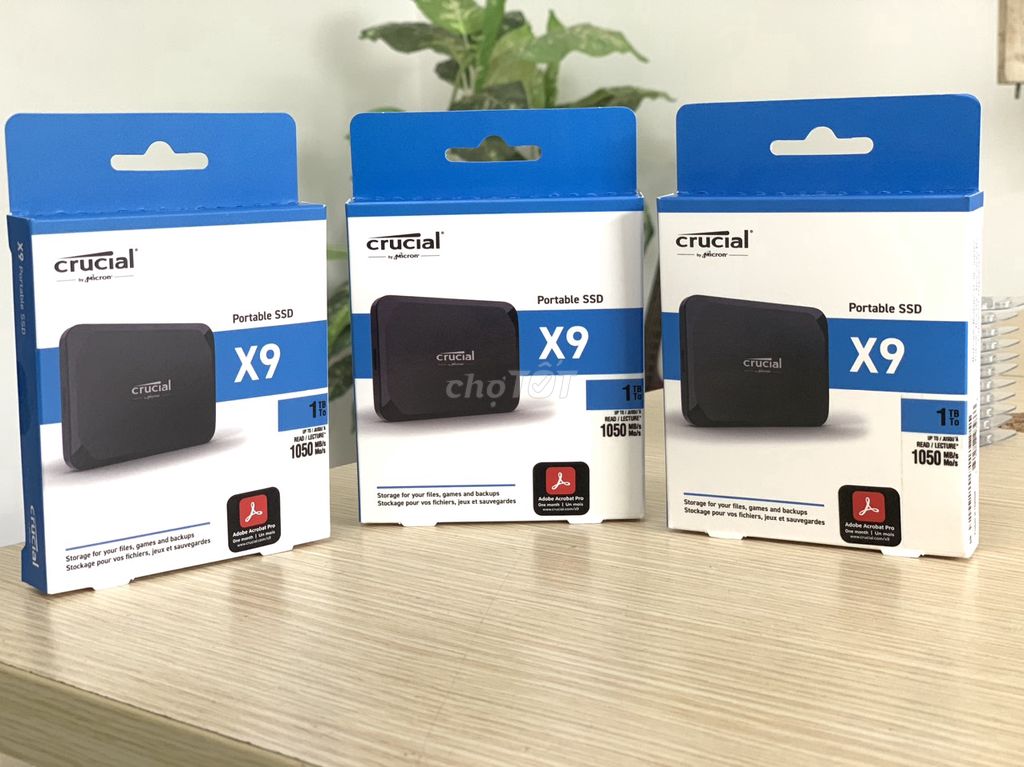 Ổ SSD Di Động CRUCIAL X9 CHÍNH HÃNG 1TB