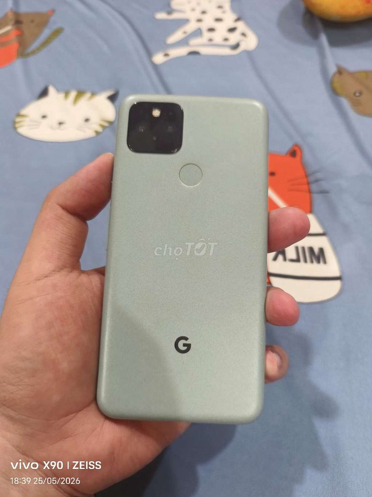 Google Pixel 5 Xanh rêu bán hoặc giao lưu lên. Mua bán Điện thoại tại Quận 12 Tp Hồ Chí Minh được đăng bởi Bảo Đan hình 1