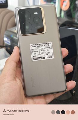 Realme GT 7 Pro 256GB Xám 98% Fullbox