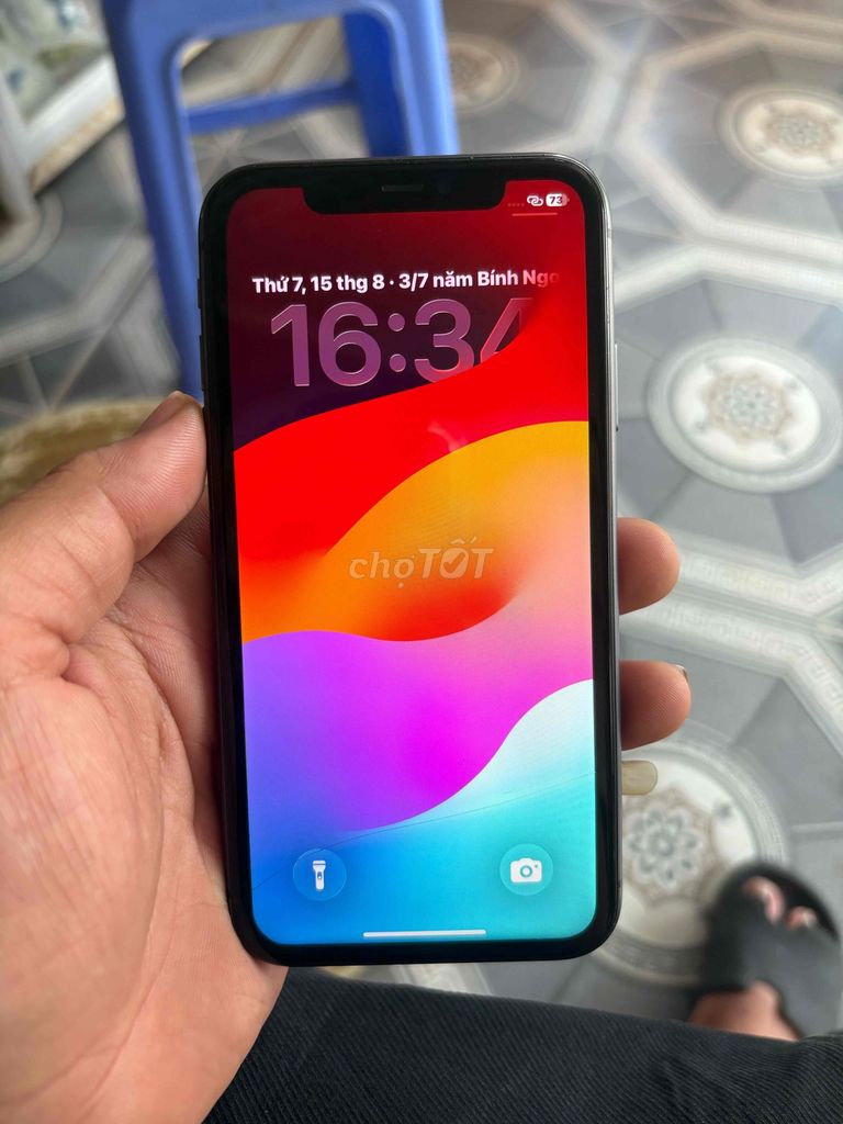 Apple iPhone 11 Đen Màn hình vỡ. Mua bán Điện thoại tại Huyện Mê Linh Hà Nội được đăng bởi Thanh Nguyễn hình 1
