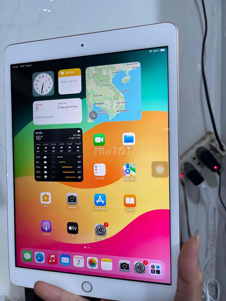 bán ipad gen7 128gb máy rin đẹp  mượt game mạnh