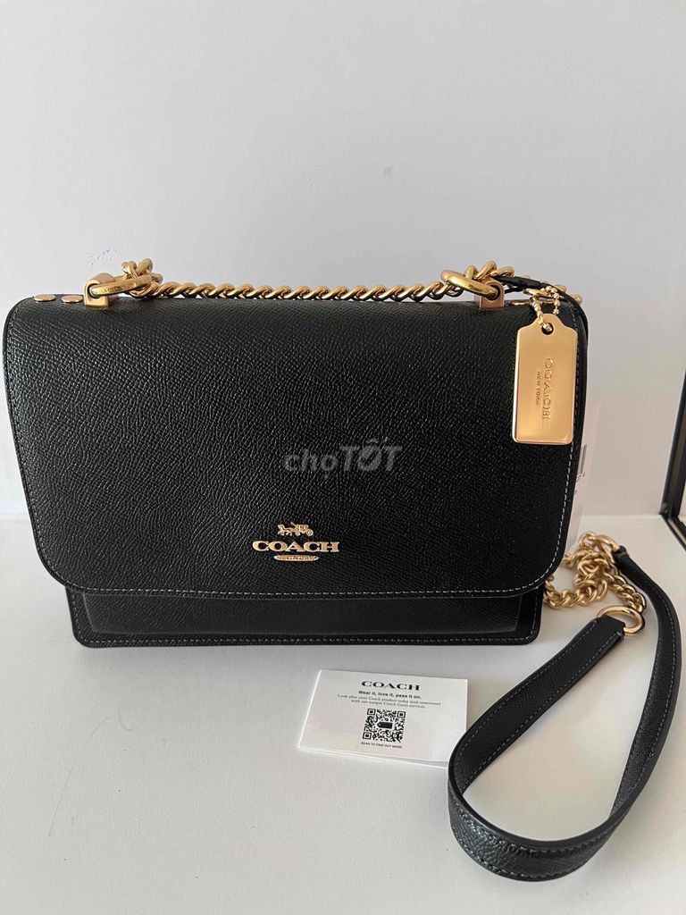 Túi Coach Klare Crossbody Original đen mới. Mua bán Túi xách tại Thành phố Thủ Đức Tp Hồ Chí Minh được đăng bởi Nguyễn Vân hình 1